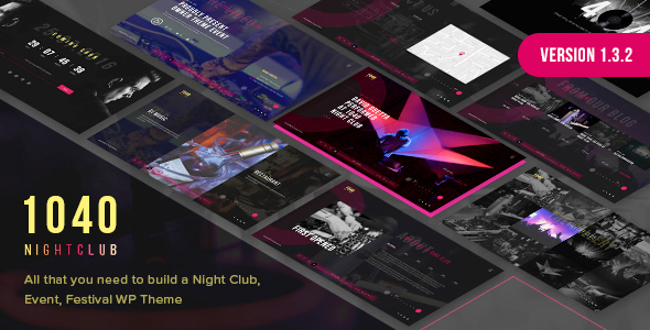 Elevate your night club website with the 1040 Night Club DJ Party Music Club WordPress theme. SEO optimized and packed with premium features. Subscribe to Bevaultx today!