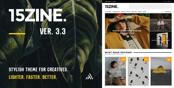 15Zine HD Magazine Newspaper WordPress Theme – the ultimate solution for transforming your WordPress site into a stunning