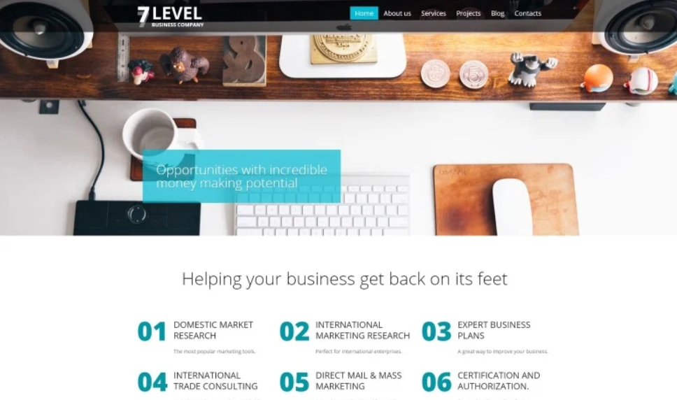 Unlock your website's potential with the 7 Level WordPress Theme! Featuring stunning designs