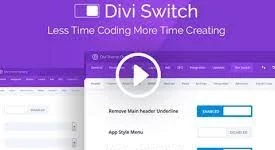 Making changes to your Divi site just got a LOT easier. Divi Switch is the best