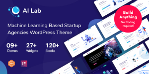 The AI Lab Machine Learning WordPress theme is a modern and professional theme designed for businesses and individuals in the field of artificial intelligence and machine learning. With its clean and sleek design