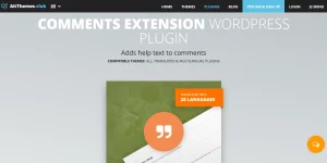 Enhance your WordPress comments with the AIT Comments Extension! Modify default labels and add custom notification text effortlessly. Boost user engagement and streamline feedback collection. Download it from the Bevaultx at a fraction of the cost!