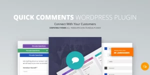 Boost customer engagement with AIT Quick Comments! This seamless WordPress tool features a fixed panel for instant visitor contact on every page