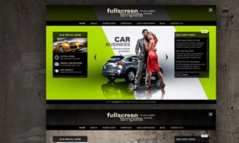 Discover AIT – Fullscreen WordPress Theme