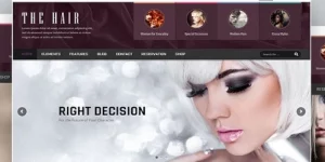 Discover the AIT Hair WordPress Theme by AIT Themes