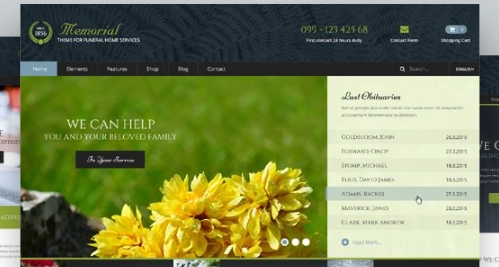 Discover the AIT – Memorial WordPress Theme