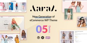 Aaraa - Multipurpose Fashion Shop WordPress Theme Best Modern Responsive Fashion Shop Multipurpose theme for ecommerce business niches like: Fashion store