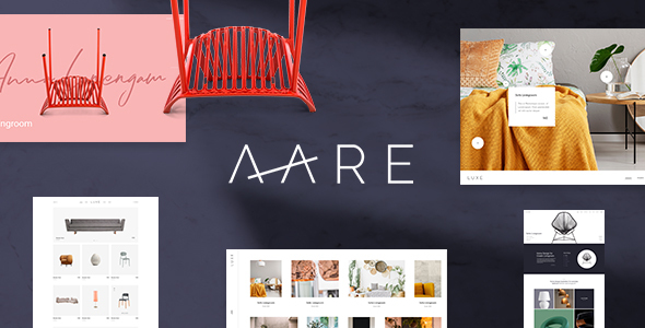 Breathe an air of sophistication and freshness into your new furniture store website with Aare