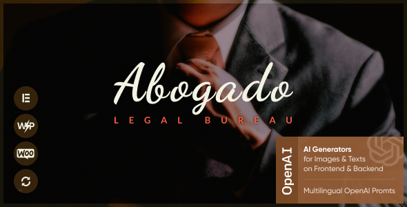 Introducing the Abogado - Lawyer Firm  Legal Bureau WordPress Theme Alright guys