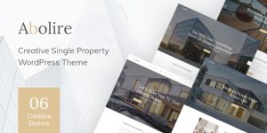 Meet Abolire: The Perfect Single Property WordPress Theme If you're looking to showcase a single property in the most captivating way possible