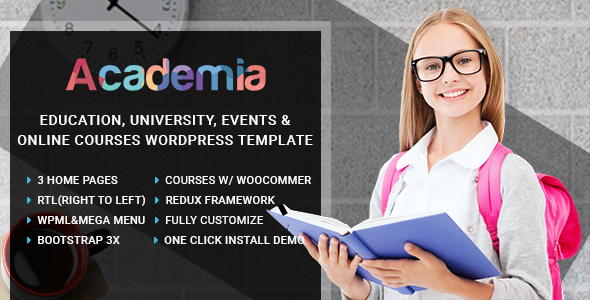 Introducing the Academia Education Center WordPress Theme Hey there