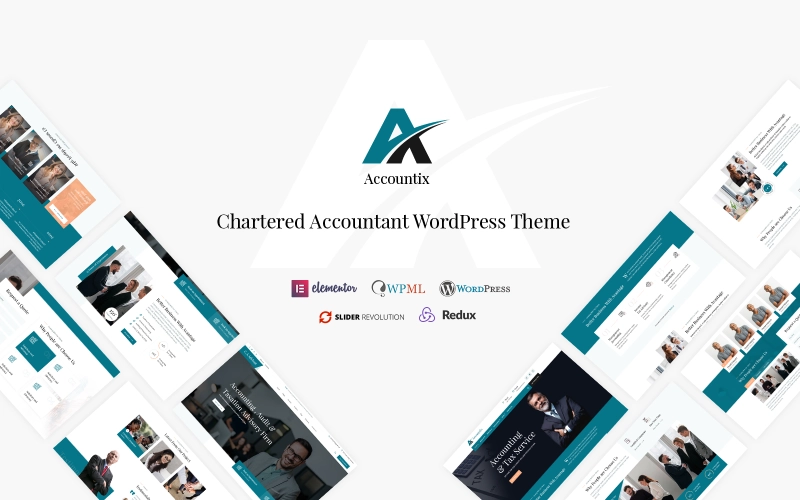 Accountix is a clean and modern Chartered Accountant WordPress Theme which is perfectly suitable for chartered accountant