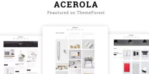 Acerola is a 100% responsive Multi-Purpose One  Multi page theme with awesome parallax effects. It’s clean and professional design is perfect for both agencies and creative studios but also for modern businesses. Acerola can be easily customized to suit your wishes – there are absolutely no limitations!