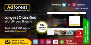 Discover AdForest Classified WordPress Theme Looking for the ultimate solution to power your classified ads website? Look no further! The AdForest Classified WordPress Theme is designed to offer everything you need to create a stunning