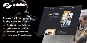 Showcase your photography skills like a pro with the Adeline Photography Portfolio Theme. Available on ThemeForest and Bevaultx. Start today!