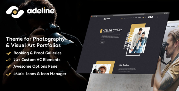 Showcase your photography skills like a pro with the Adeline Photography Portfolio Theme. Available on ThemeForest and Bevaultx. Start today!