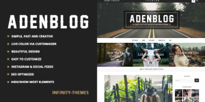 Elevate your blog with the Aden - Responsive WordPress Blog Theme. Available on Bevaultx