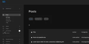 Admin 2020 is a clean and modern WordPress admin theme with a streamlined dashboard