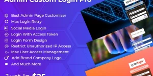 Admin custom login Pro is the WordPress plugin. it allows customizing the WordPress login page as per your login form designs. It allow the number of features and option to the login page. Customize the login form size