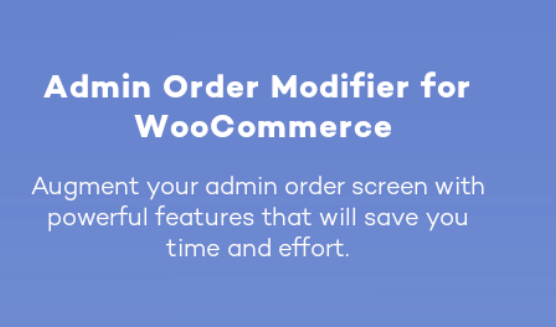 Transform your WooCommerce store with Admin Order Modifier! Effortlessly edit orders