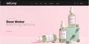 Discover Adorsy – a modern WooCommerce theme designed for fashion accessories and cosmetics. With stunning typography