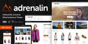 Adrenalin – Multipurpose WooCommerce Theme: Perfect Blend of Style and Functionality If you're in search of a versatile