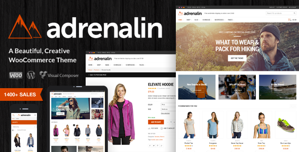 Adrenalin – Multipurpose WooCommerce Theme: Perfect Blend of Style and Functionality If you're in search of a versatile