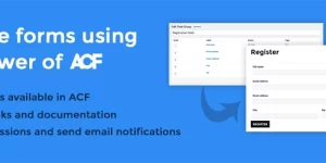 Build powerful  extendable front-end forms using Advanced Custom Fields. Manage posts  users