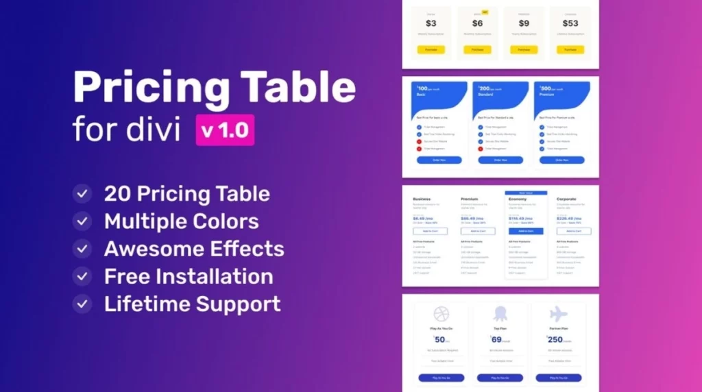 This powerful and feature-rich Divi module will help you create concise