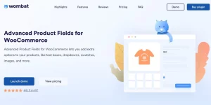 Advaced Product Fields (Product Addons) allows you to add extra form fields to your WooCommerce product pages. Whether you want to create a pizza configurator or add extra options