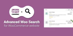 Advanced Search Plugin for WooCommerce Improve your users search experience with advanced WooCommerce products search.