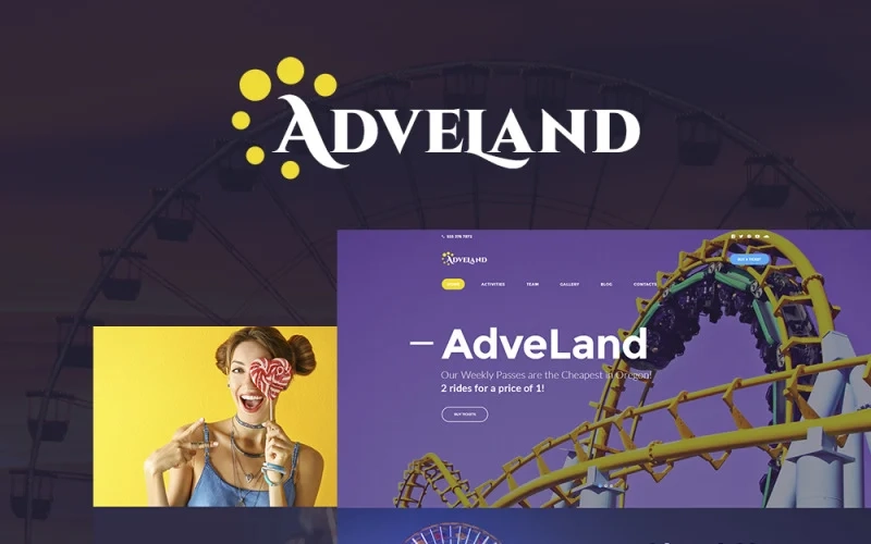 Need the coolest theme to take your amusement park online? Try this fully responsive and well-documented Adveland with its truly editable nature and an intuitive installation process. This theme is pre-loaded with multiple blog layouts