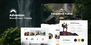 Adventor - Travel WordPress Theme is a fantastic