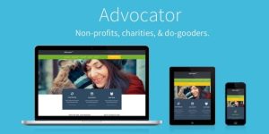 Advocator is a professionally developed Premium WordPress Theme designed specifically for mobile and touchscreen devices. It is perfect for building Nonprofit and Charity Organization Websites. The theme offers a variety of features including the ability to see customizations live through the WordPress Customizer