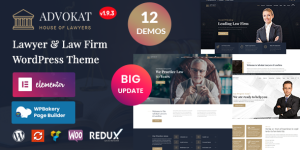 Elevate your law firm's online presence with Advokat - a premium WordPress theme available at Bevaultx. Responsive