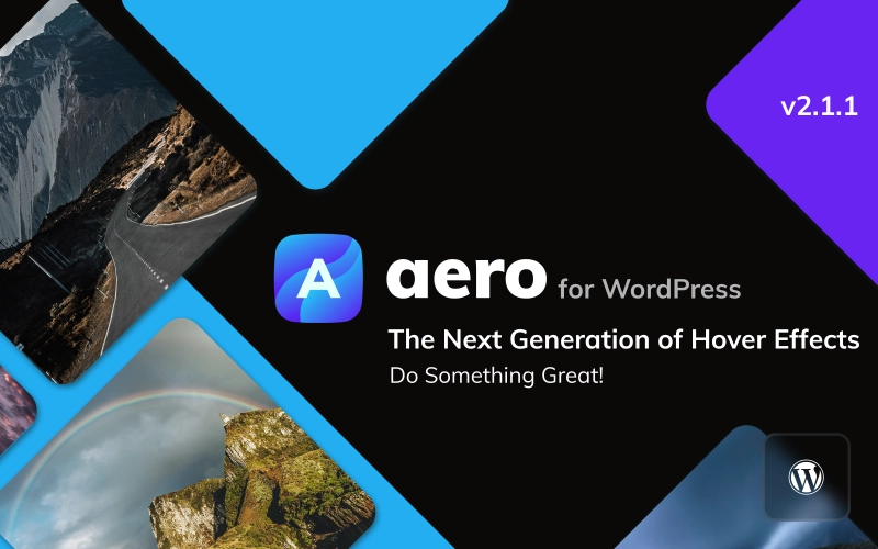 Aero for WordPress is a collection of image hover effects packed as a WordPress plugin. It provides many features like self lazy loading