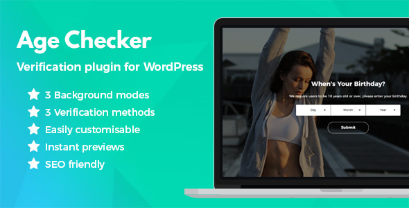 Ensure compliance  user safety with Age Checker for WordPress. Easy setup  customization. Access it now via Bevaultx!