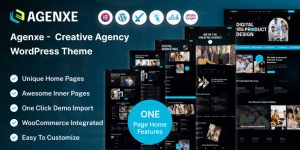 Elevate your digital agency with Agenxe Theme from Bevaultx. Stylish