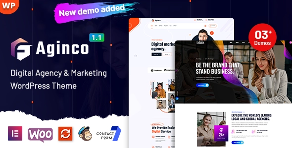 Aginco is a Startup Agency  Digital Agency WordPress Theme. It can be used for agencies