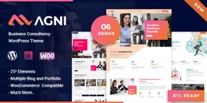 Agni - Business  Consulting WordPress Theme Looking for a killer WordPress theme that takes your business or consulting firm to the next level? Look no further than the Agni - Business  Consulting WordPress Theme. This theme is a powerhouse