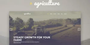 Optimize your web portal for mobile browsing by means of this responsive agriculture WordPress theme. It can automatically detect the devices used for viewing your site and