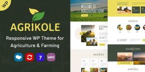 Agrikole - Responsive WordPress Theme for Agriculture  Farming Introduction to Agrikole - Responsive WordPress Theme for Agriculture  Farming Searching for a cutting-edge yet user-friendly theme for your agricultural business? Look no further! Agrikole - Responsive WordPress Theme for Agriculture  Farming is your ultimate solution. This theme is…