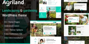 Agriland - Agriculture and Garden WordPress Theme