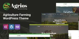 Discover Agrios – a modern WordPress theme perfect for farming