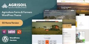 Elevate your organic farm website with Agrisoil WordPress Theme. Responsive design