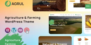 Discover Agrul – Agriculture Farming WordPress Theme