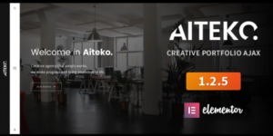 Aiteko is a WordPress Theme for Creative