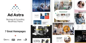 Ad Astra WordPress Theme is specially designed for various companies