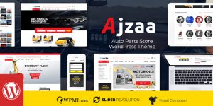 Create a standout online auto parts store with Ajzaa WordPress Theme. Easily customizable