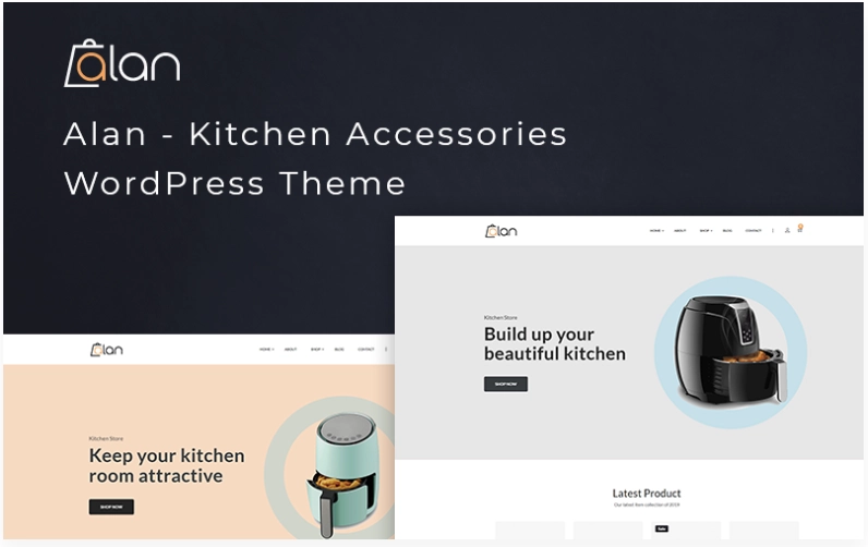 Discover the Alan – Kitchen Accessories WooCommerce Theme